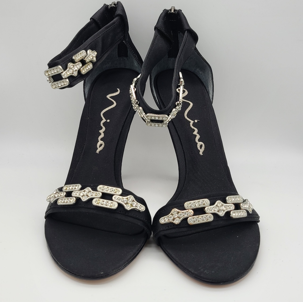 Nina Evening Dress Sandals Size 8